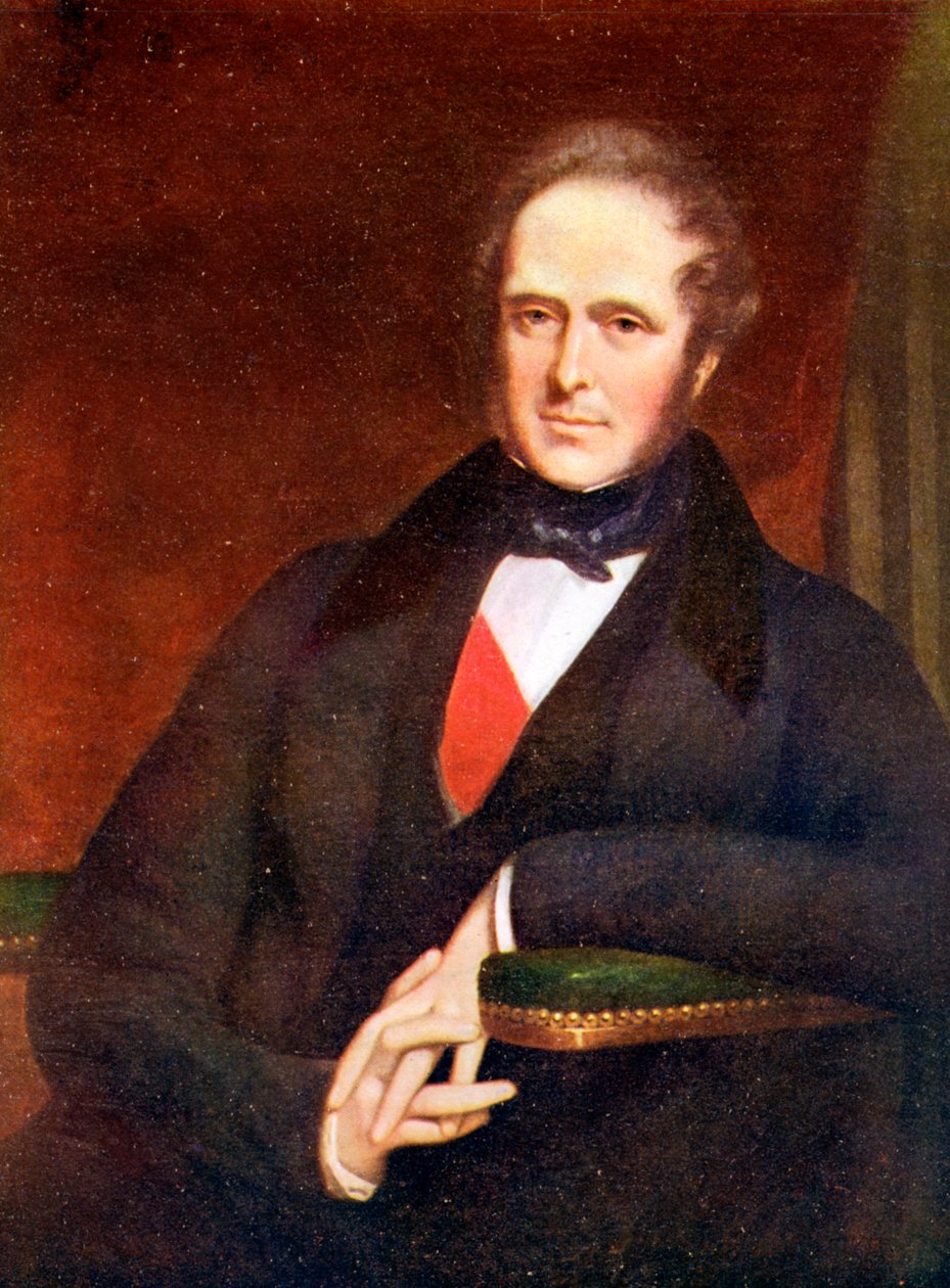 Henry John Temple, 3. Viscount Palmerston, britisk statsmann, 1846 c1905 av Unbekannt