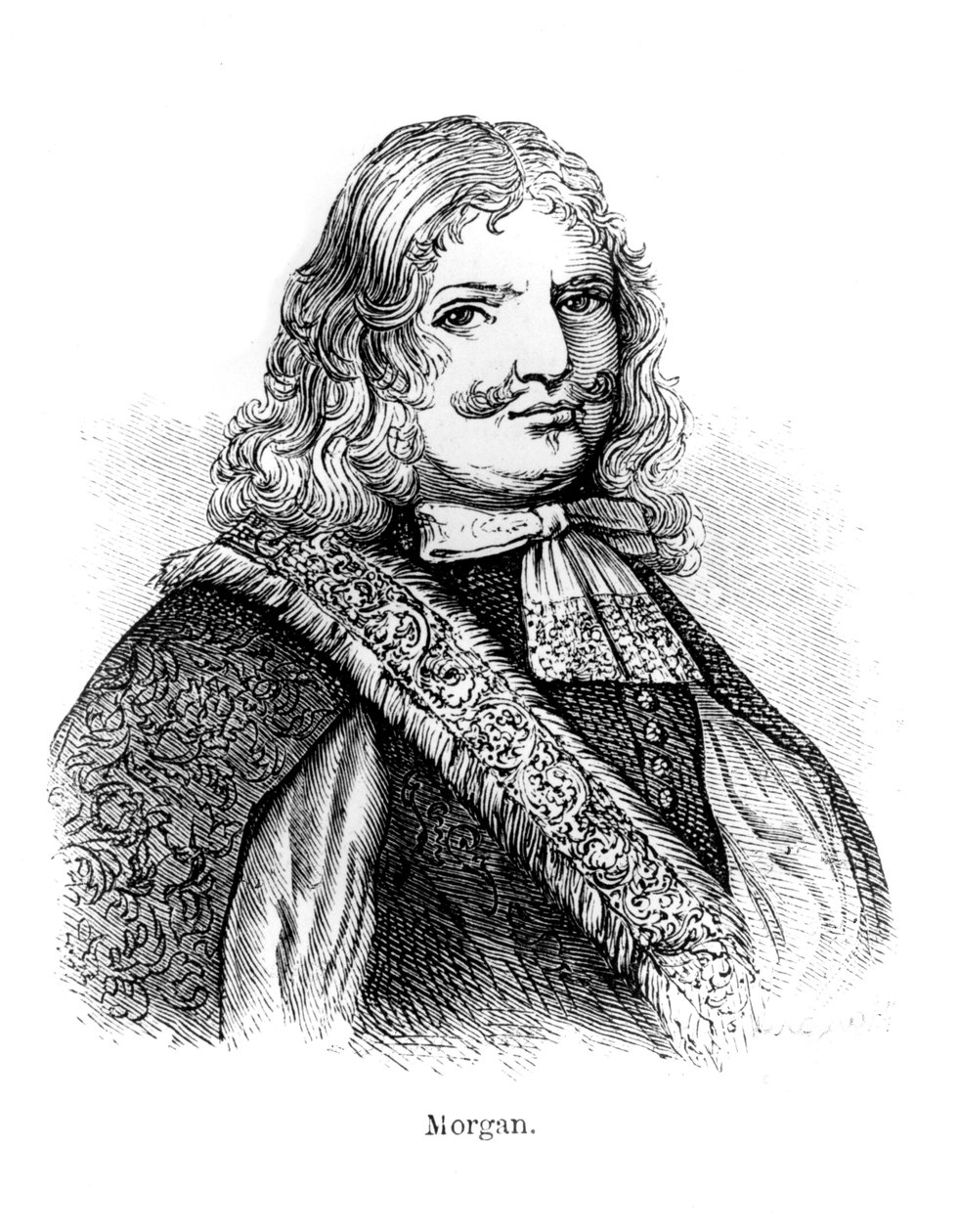 Henry Morgan, walisisk buccaneer fra 1600-tallet, 1873 av Unbekannt