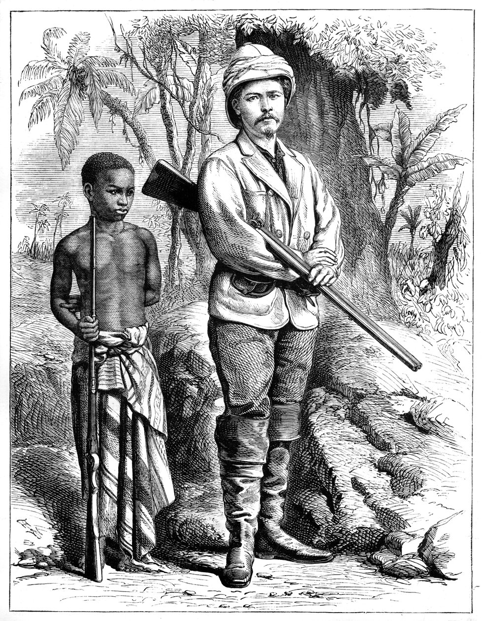 Henry Morton Stanley 1841-1904, walisisk journalist og oppdagelsesreisende, 1800-tallet av Unbekannt