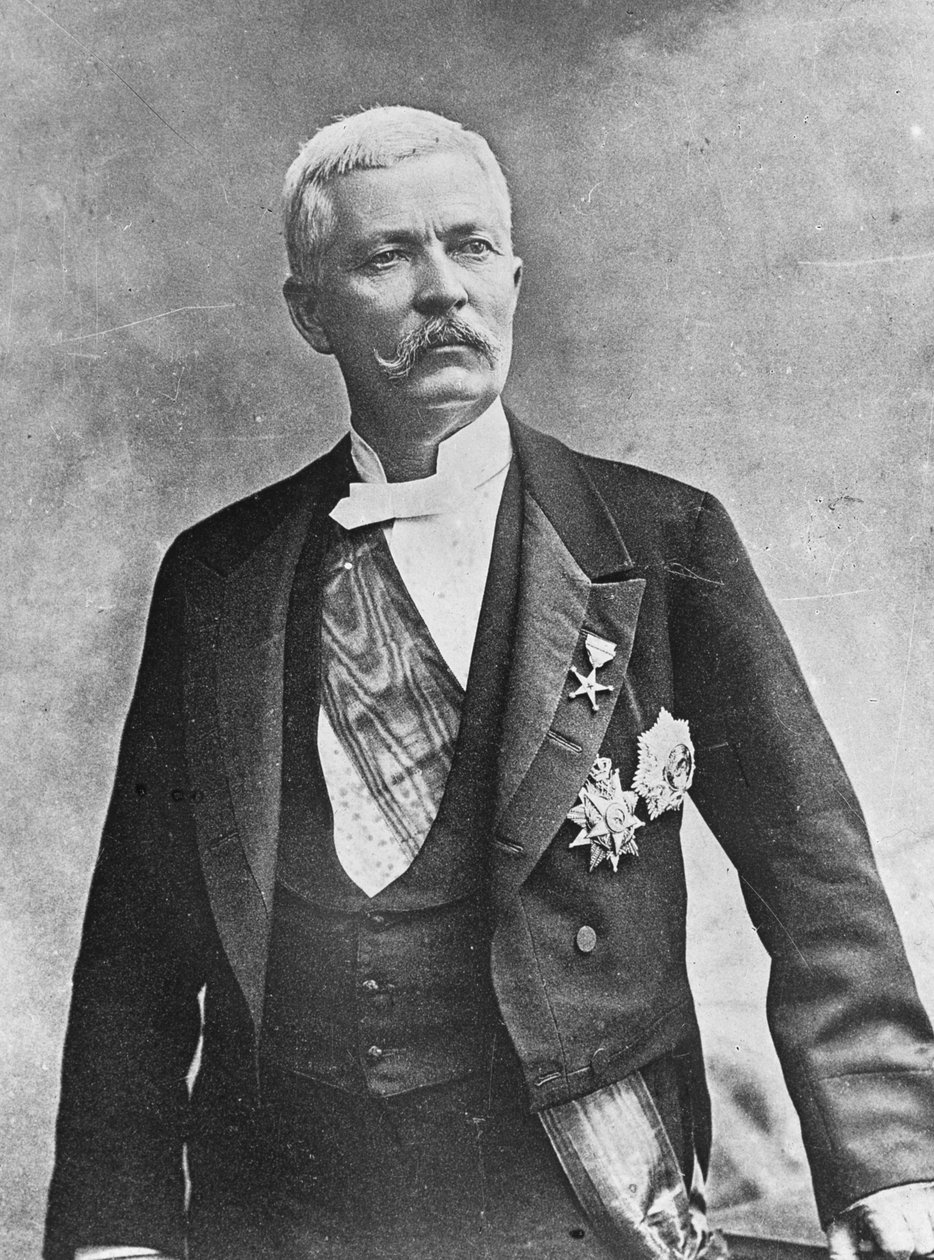 Henry Morton Stanley , walisisk journalist og oppdagelsesreisende, sent på 1800- eller begynnelsen av 1900-tallet av Unbekannt
