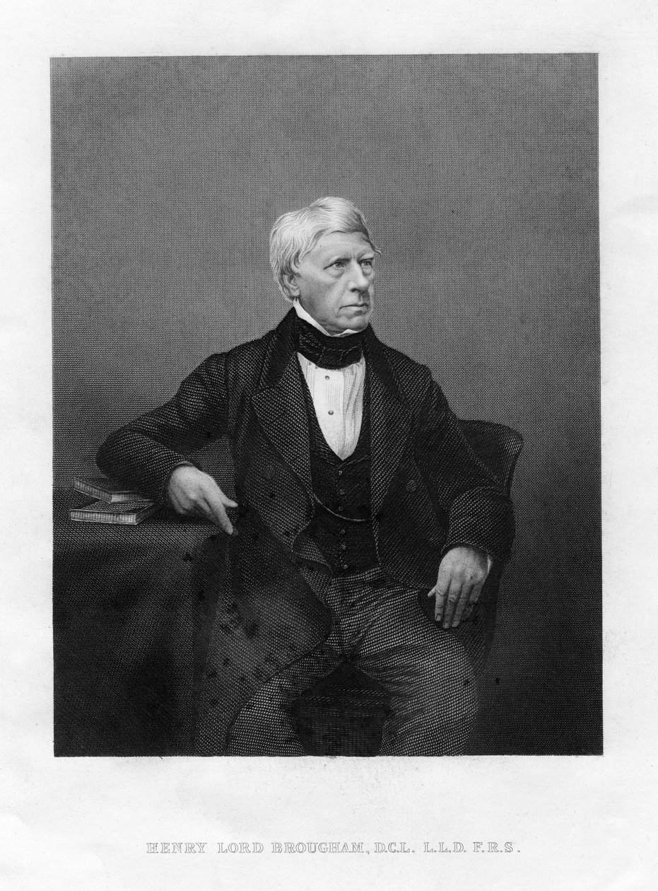 Henry Peter Brougham, Baron Brougham og Vaux, skotskfødt britisk jurist og politiker av Unbekannt