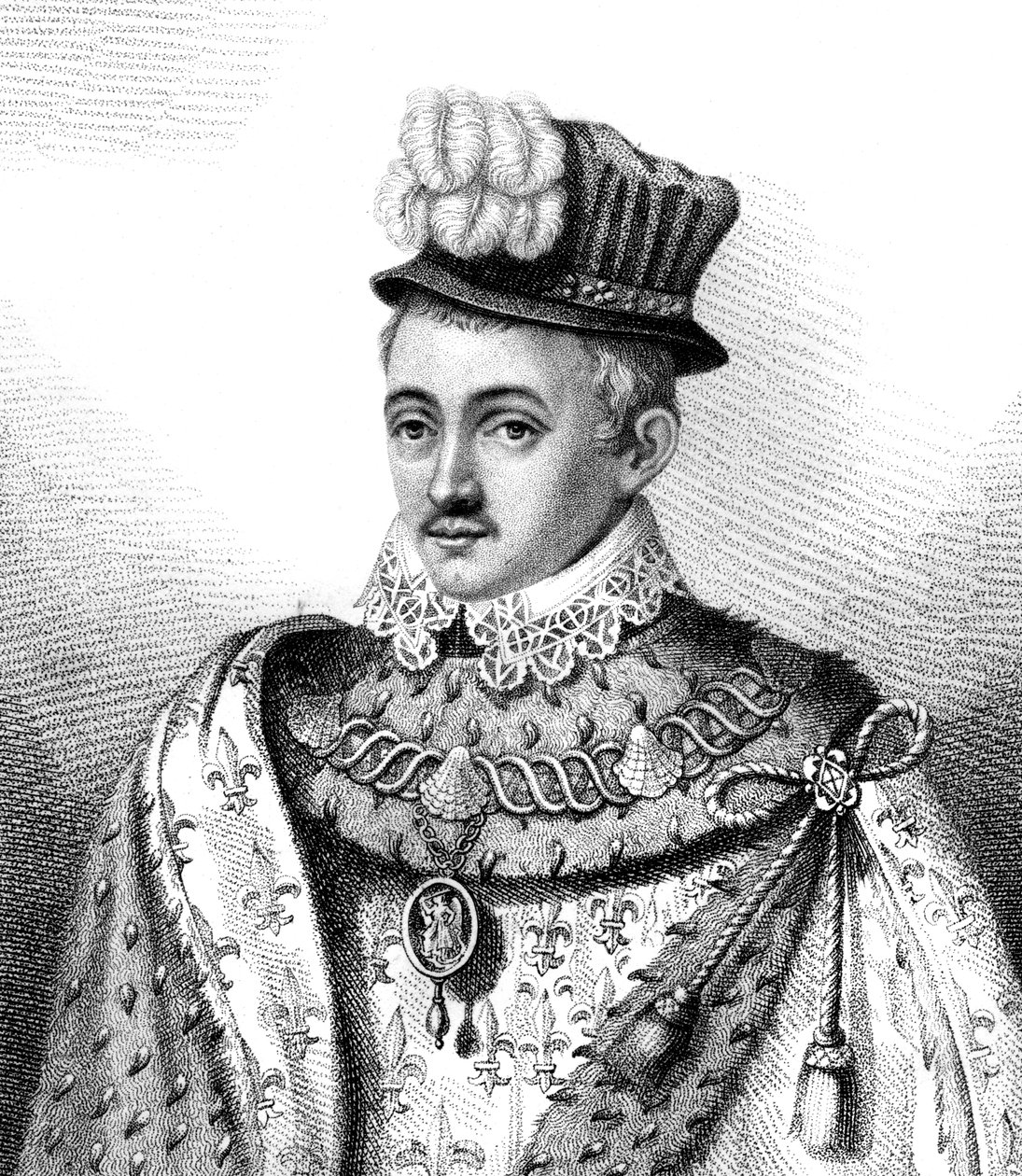 Henry Stuart, Lord Darnley, andre ektemann til Mary, Queen of Scots, 1803 av Unbekannt