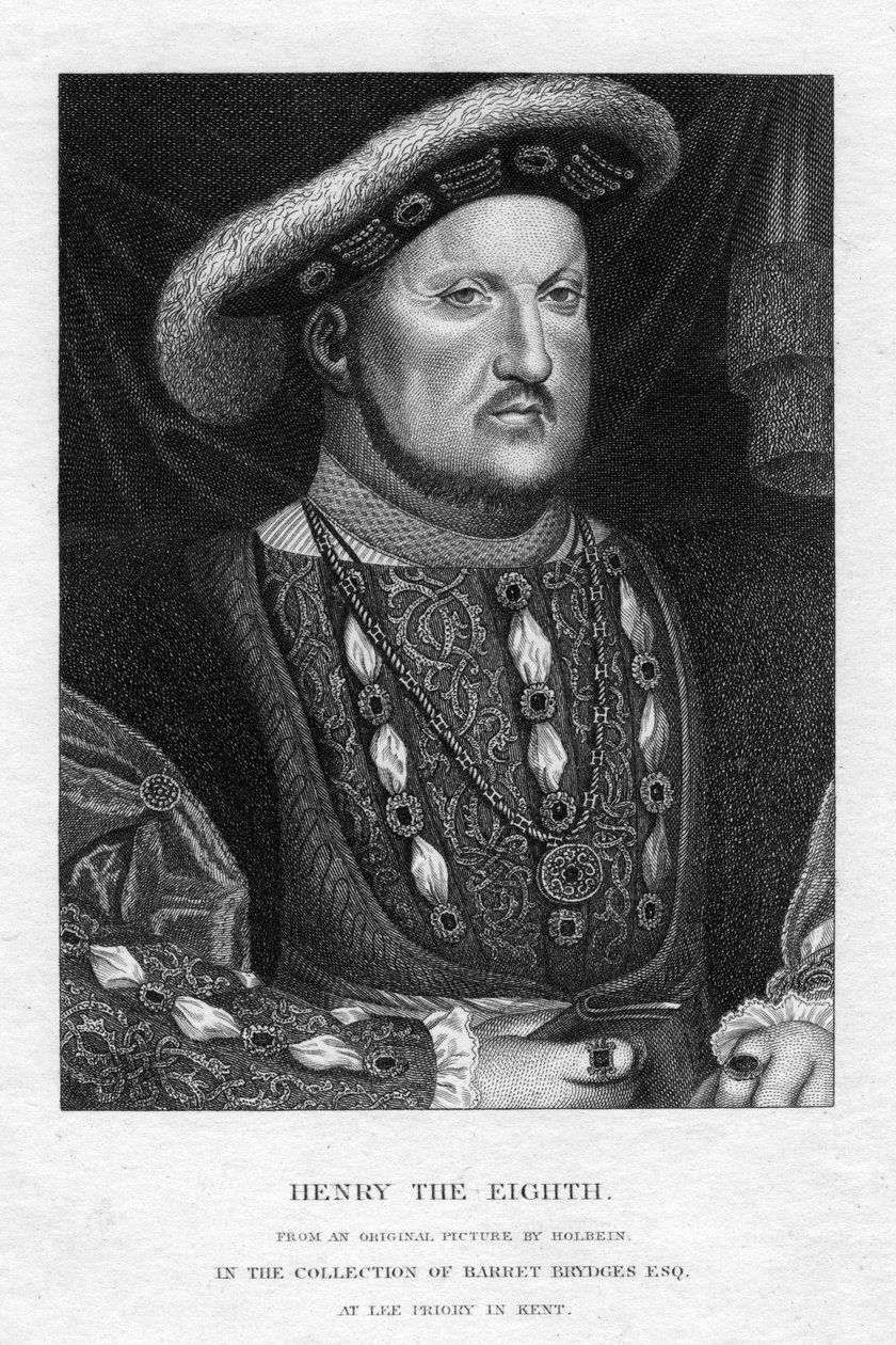 Henrik VIII av England, 1491-1547 av Unbekannt