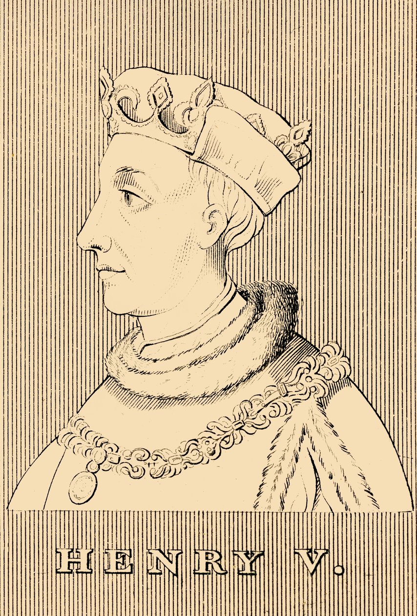 Henrik V, 1386-1422, 1830. av Unbekannt