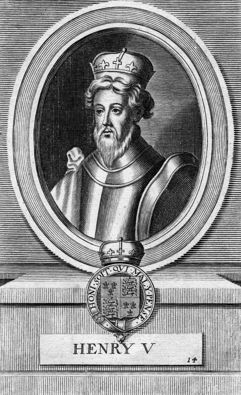 Henry V, konge av England av Unbekannt
