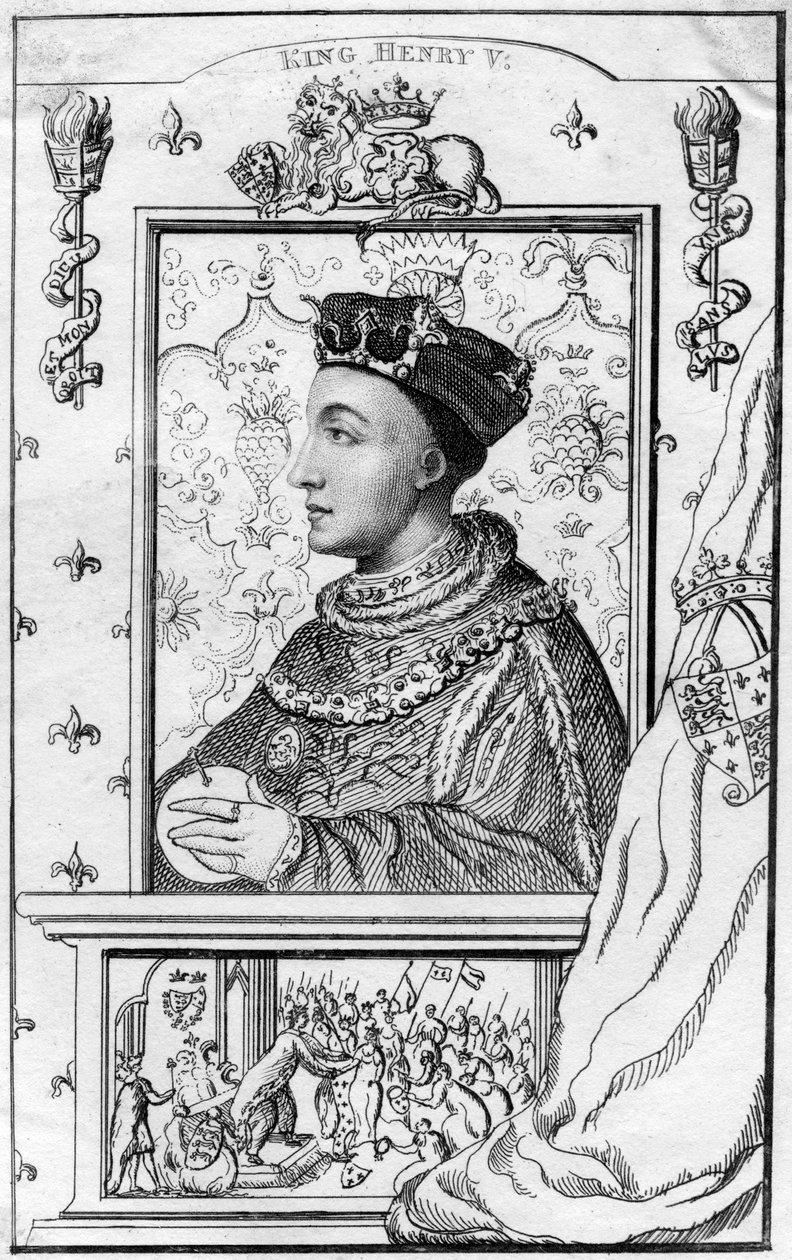 Henry V, konge av England av Unbekannt