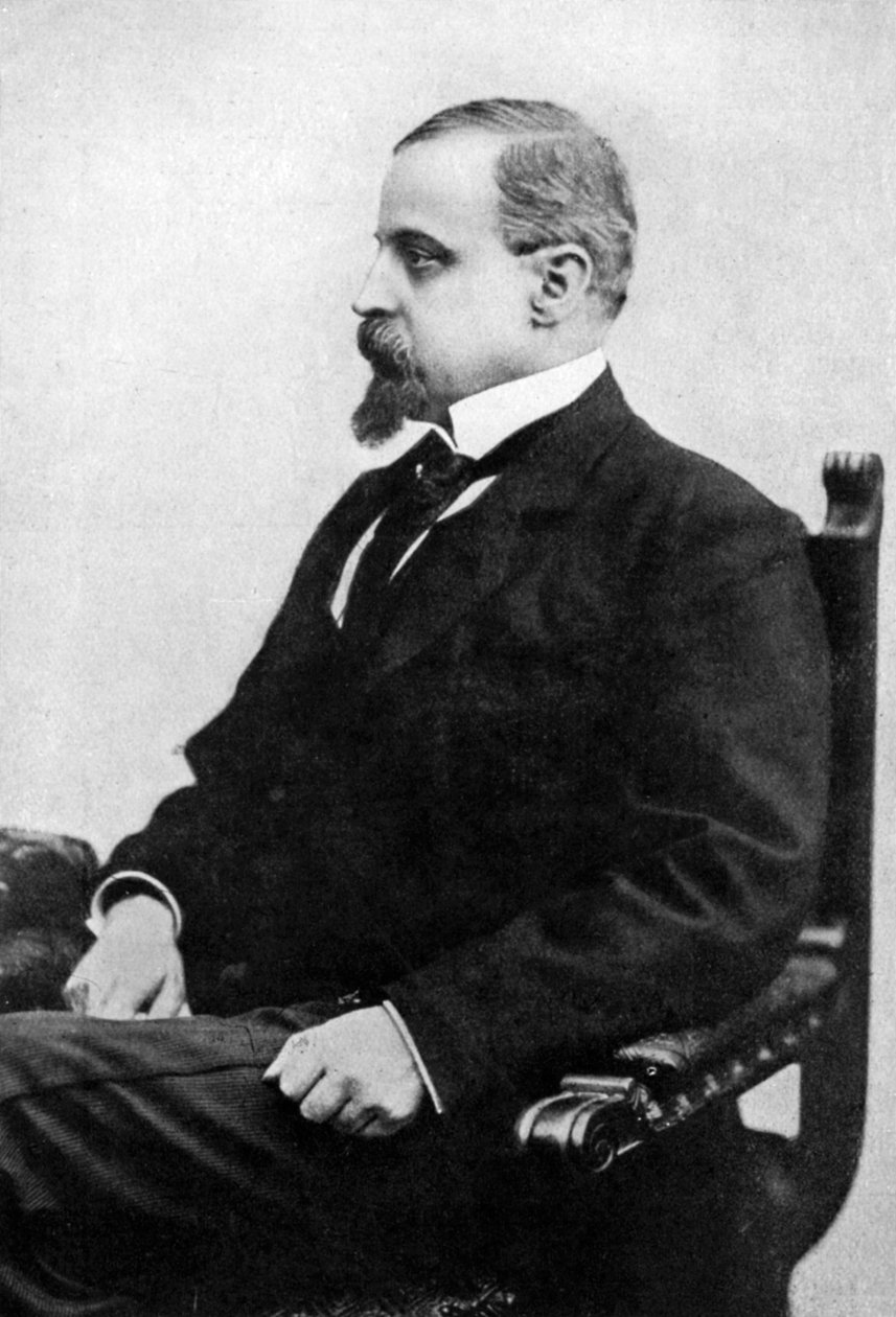 Henryk Sienkiewicz , polsk romanforfatter og publisist, sent på 1800-tallet, c1920 av Unbekannt