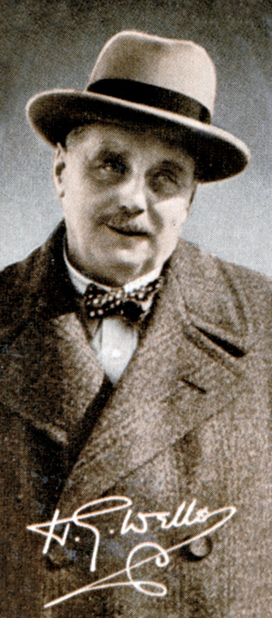 Herbert George HG Wells 1866-1946, engelsk forfatter, 1935 av Unbekannt