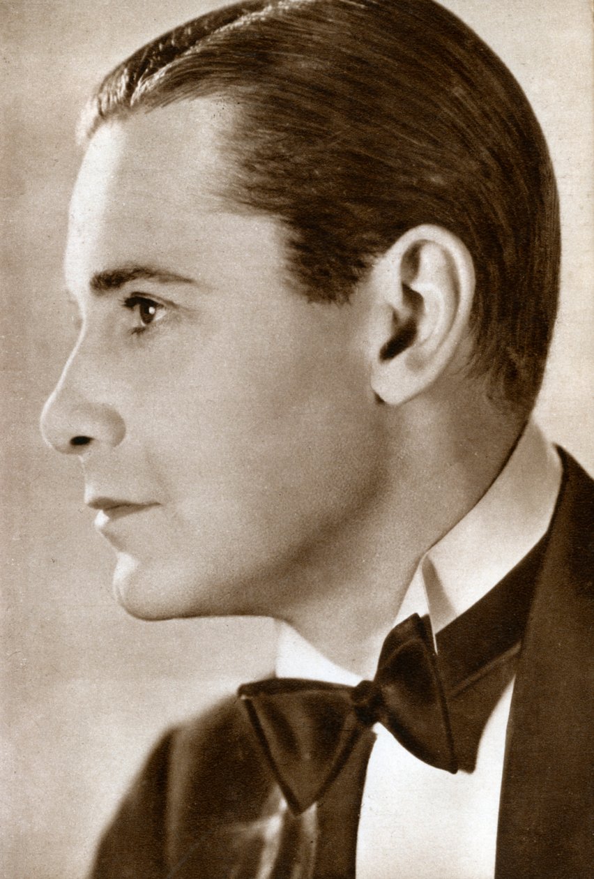 Herbert Marshall , engelsk skuespiller, 1933 av Unbekannt