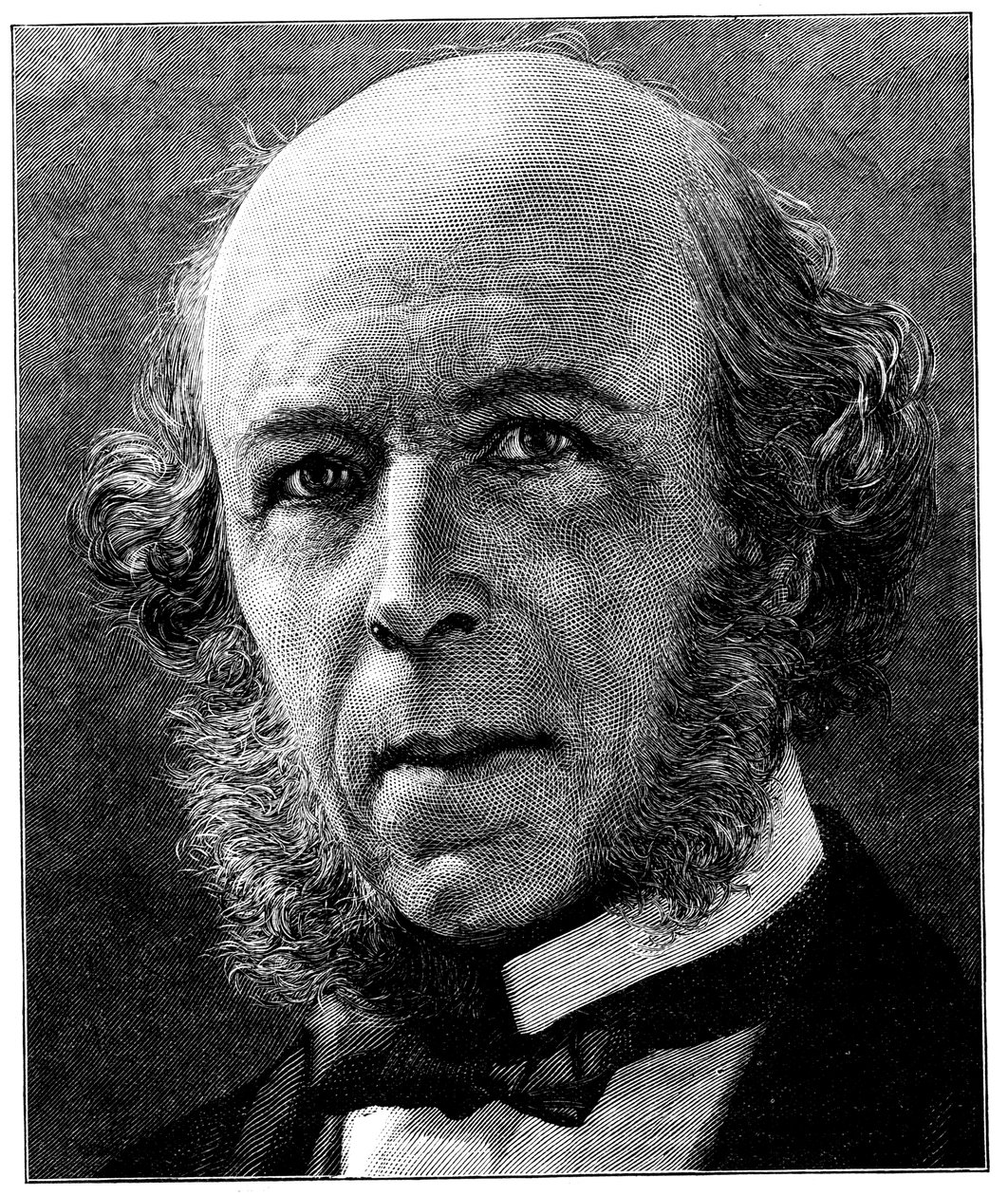 Herbert Spencer , engelsk filosof og sosiolog, 1897 av Unbekannt