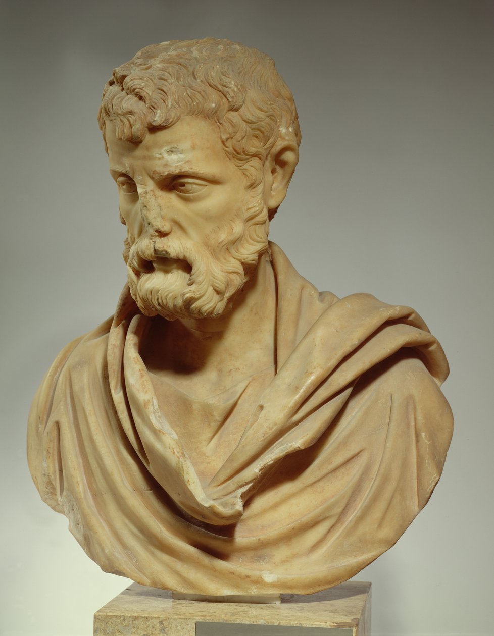 Herodes Atticus, marmorhode, romersk av Unbekannt
