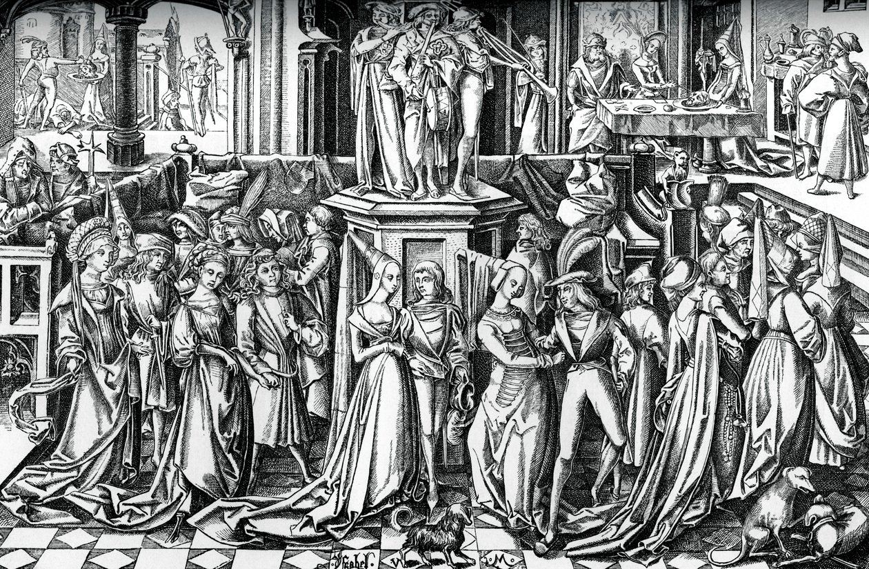 Herodias, ca. 1500-tallet, 1870 av Unbekannt