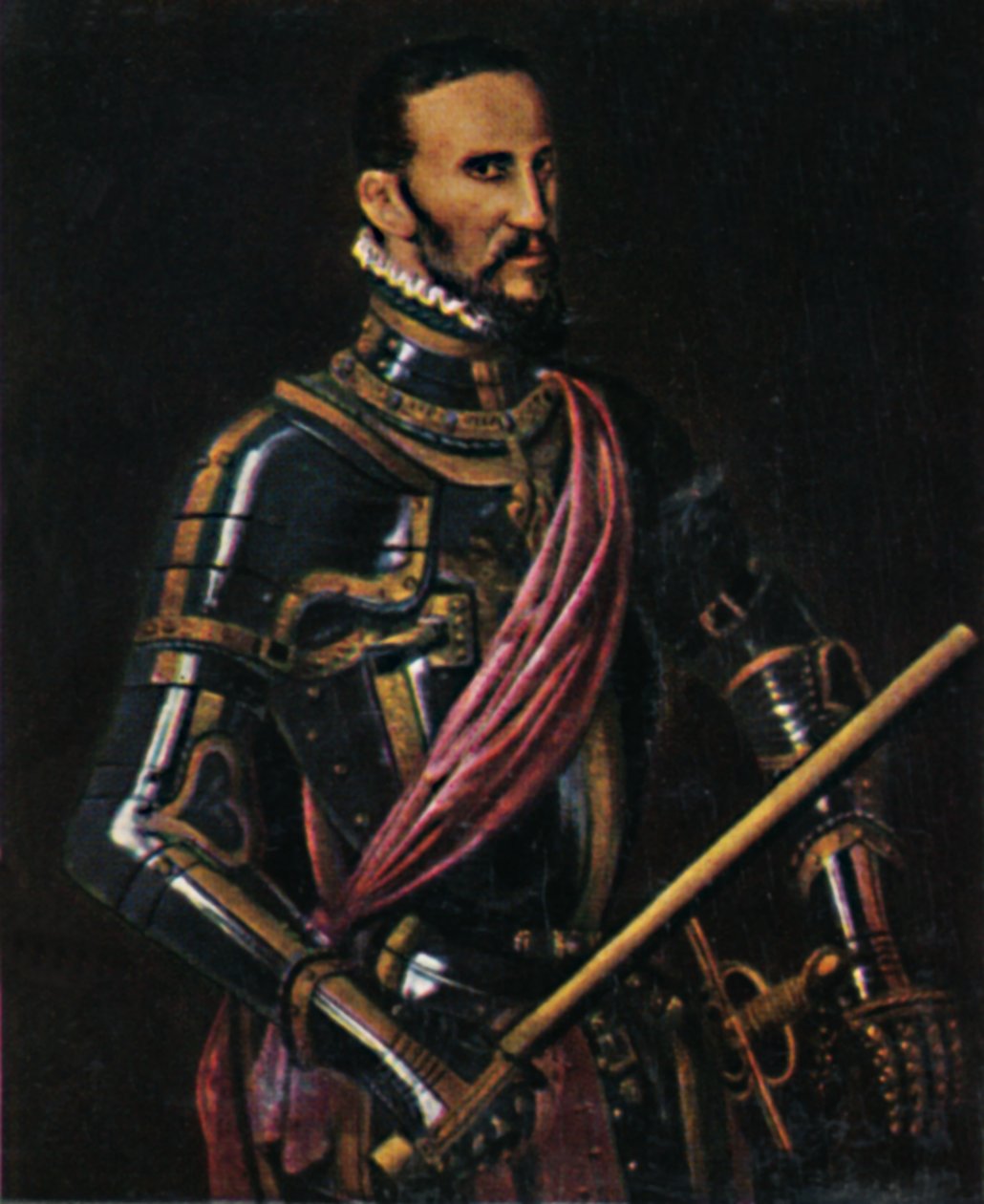 Hertug Alba 1507-1582. - Maleri av Mor, 1934. av Unbekannt