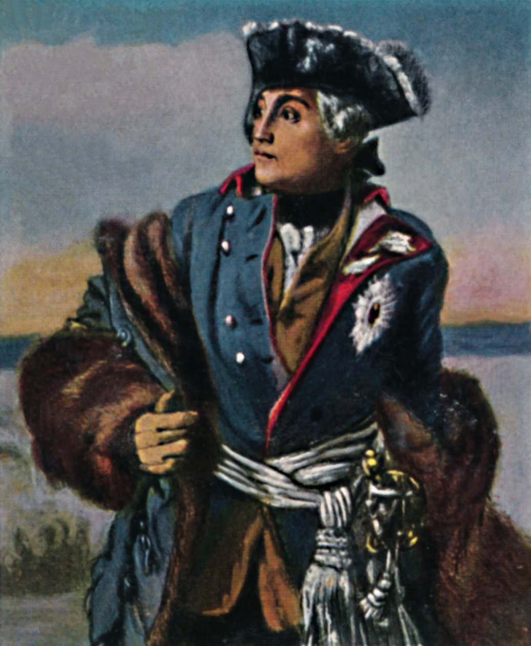 Hertug Eugene av Württemberg 1758-1822. - Maleri av Menzel, 1934. av Unbekannt