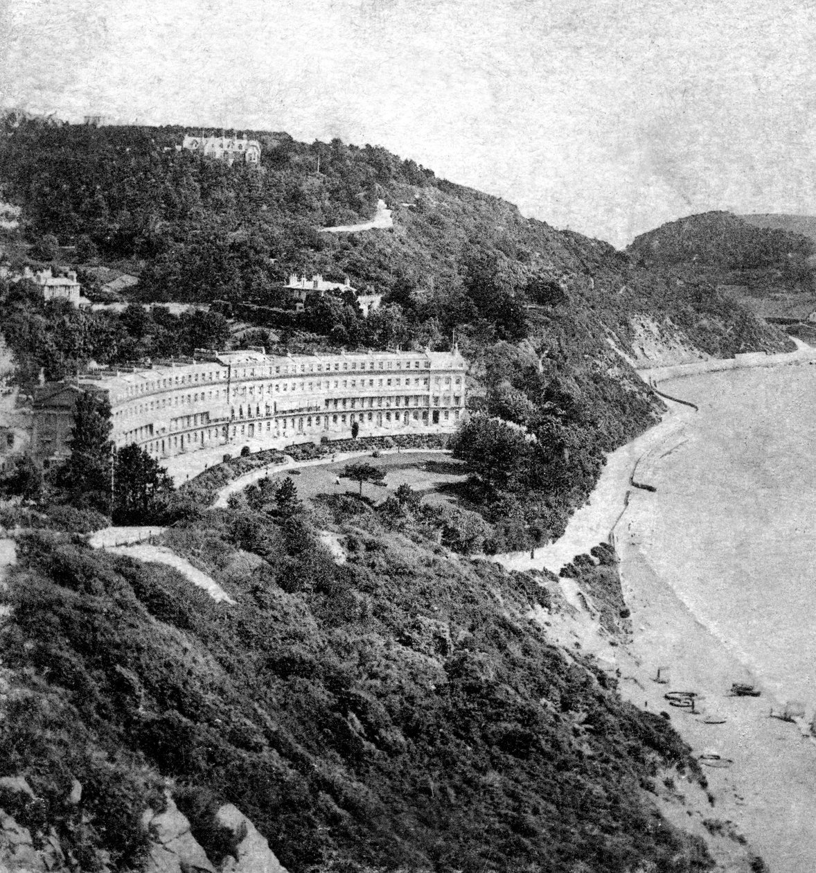 Hesketh Crescent, Torquay, Devon, tidlig på 1900-tallet av Unbekannt