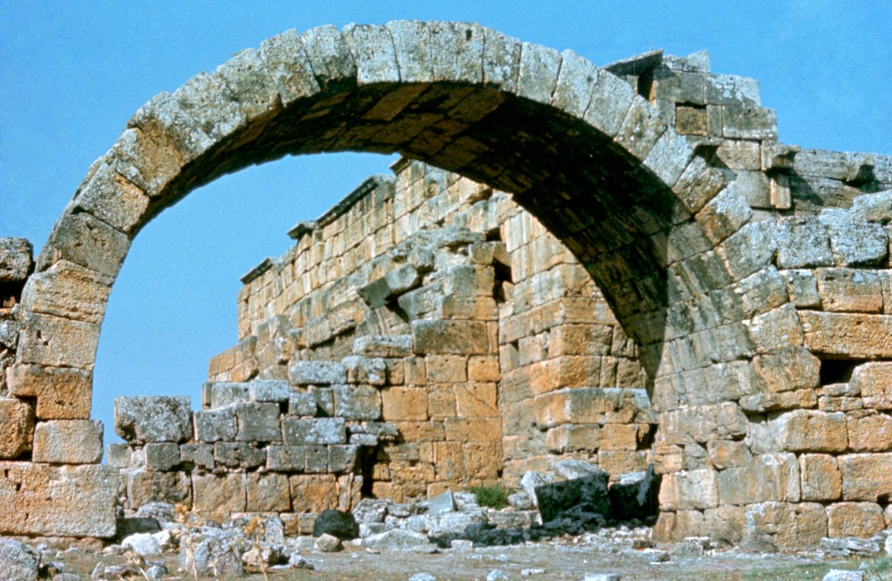Hierapolis, Pamukkale, Tyrkia, 190 f.Kr av Unbekannt
