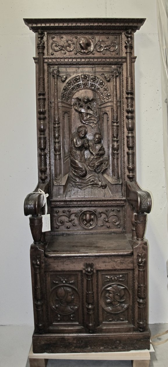 Stall med høy rygg, 1534. av Unbekannt