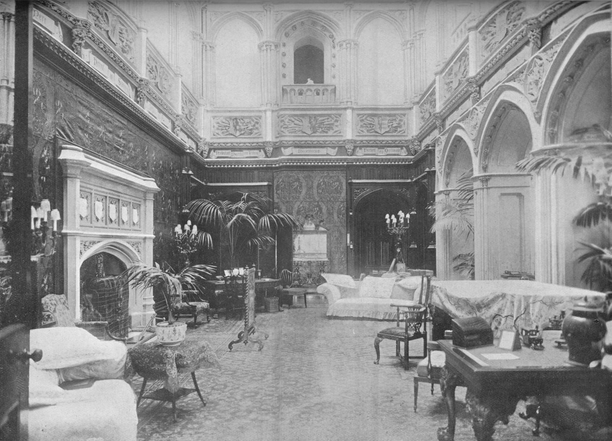 Highclere Castle, Hampshire - The Earl of Carnarvon, 1910 av Unbekannt