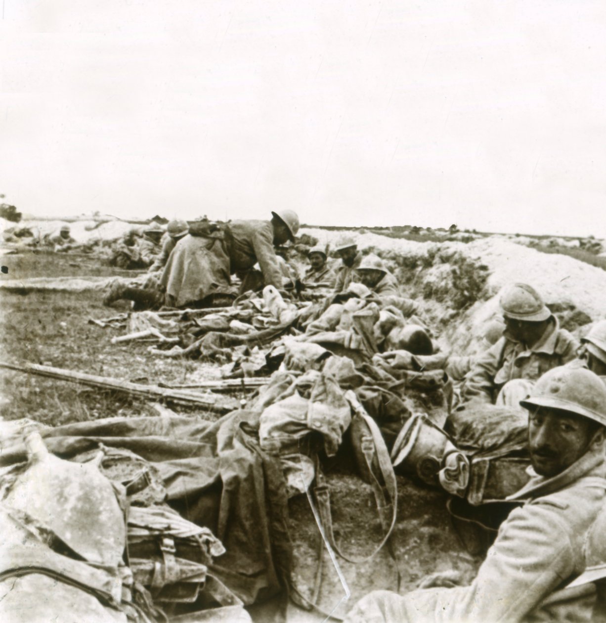 Hill 193, Champagne, Nord-Frankrike, c1914-c1918 av Unbekannt