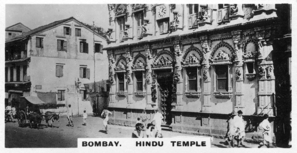Hindu Temple, Bombay, India, c1925 av Unbekannt