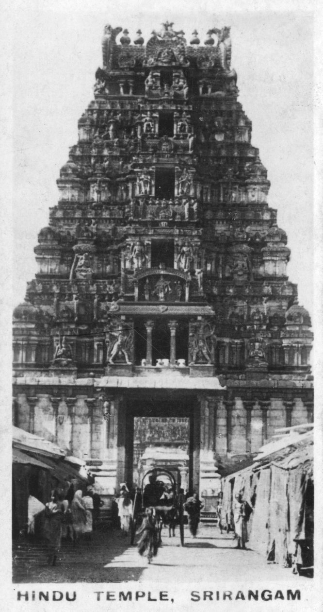 Hindu Temple, Srirangam, India, c1925 av Unbekannt