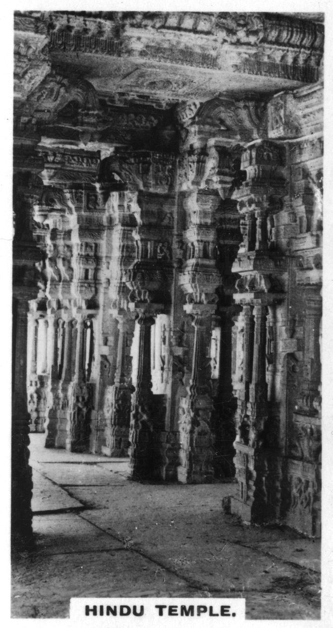 Hindu Temple, Vijayanagar, India, c1925 av Unbekannt