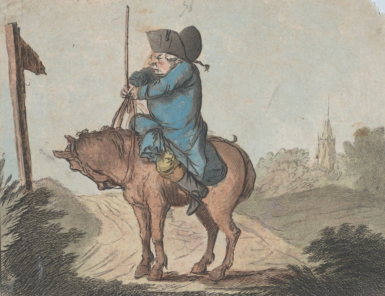 Hints to Bad Horsemen, nr. 1: Symptoms of Restiveness, 10. mai 1781. av Unbekannt