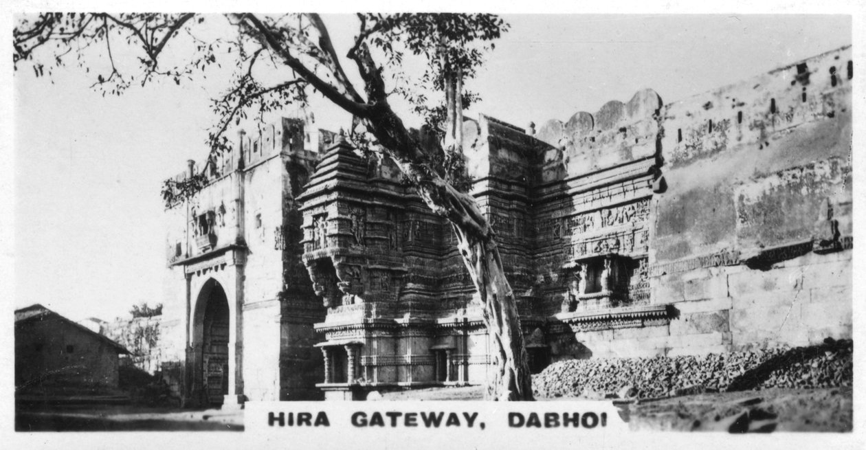 Hira Gateway, Dabhoi, Gujarat, India, c1925 av Unbekannt
