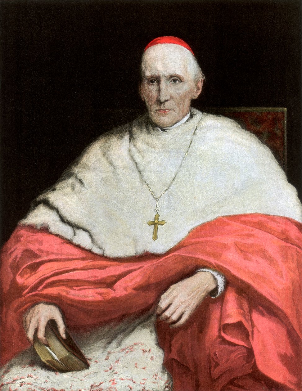 Hans eminens kardinal Manning, 1889 av Unbekannt