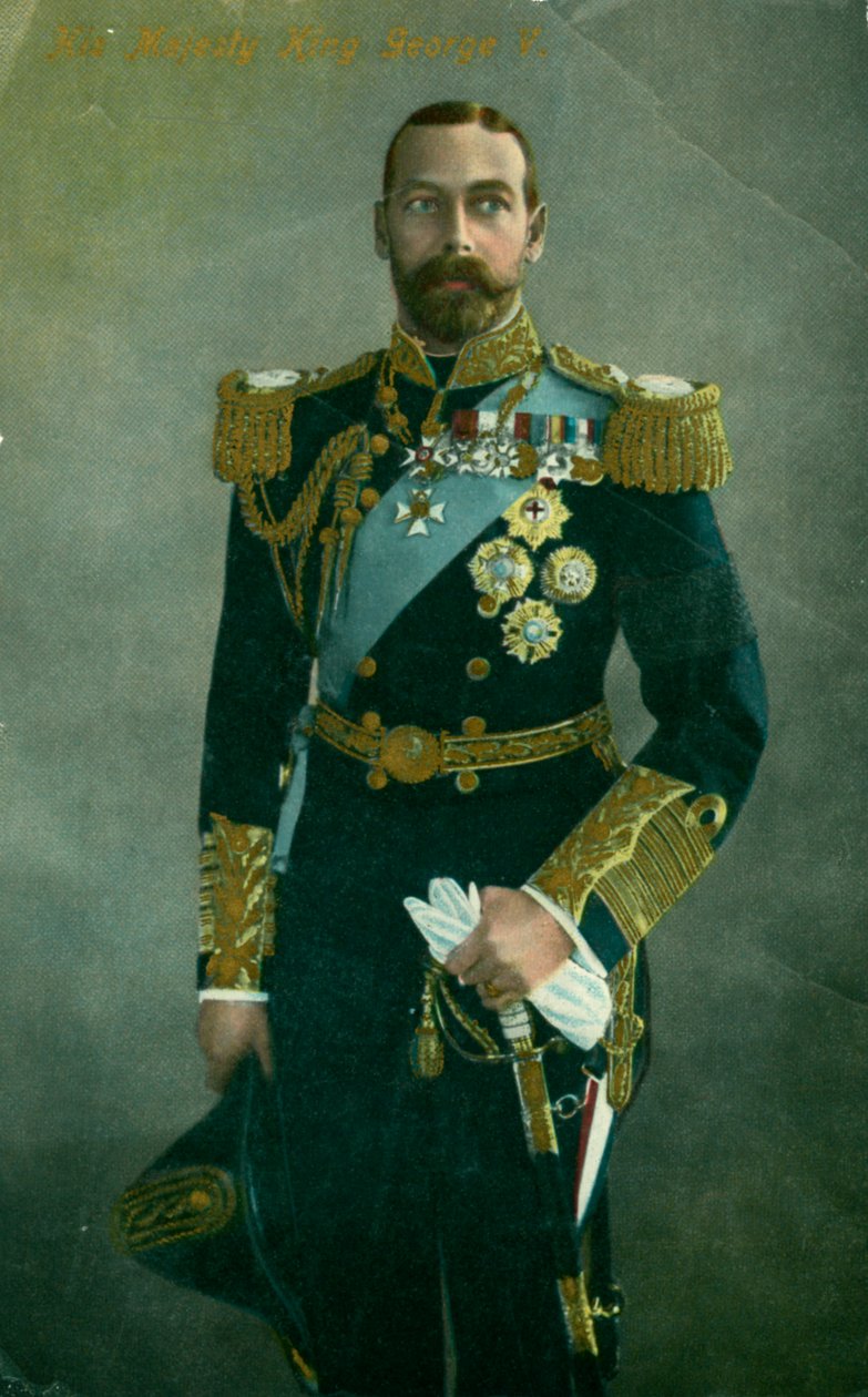 Hans Majestet Kong George V av Unbekannt