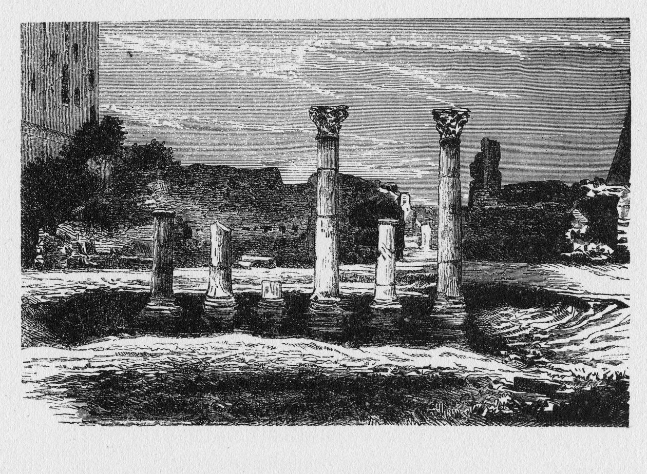 Historien om det gamle Roma. Roma-graveringer fra 1872 av Unbekannt