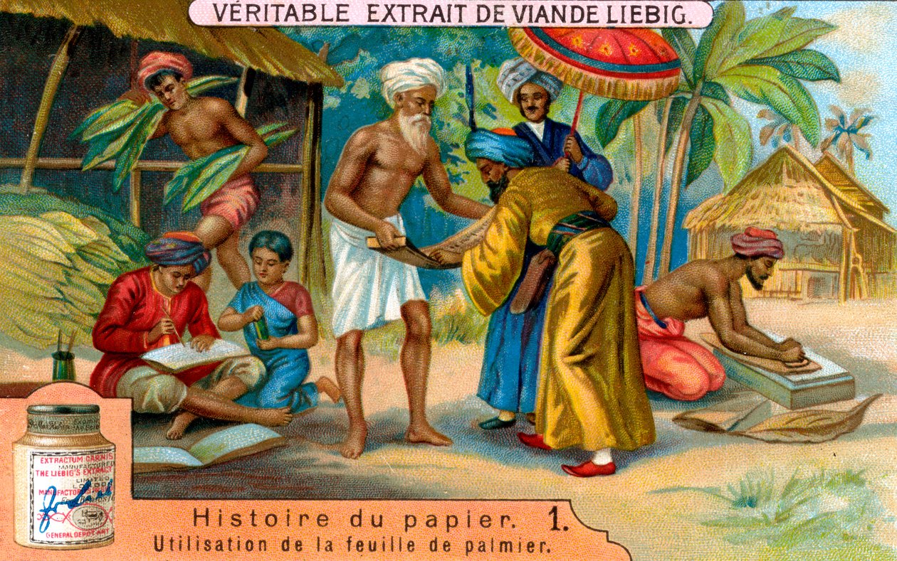 Papirets historie: 1, c1900 av Unbekannt