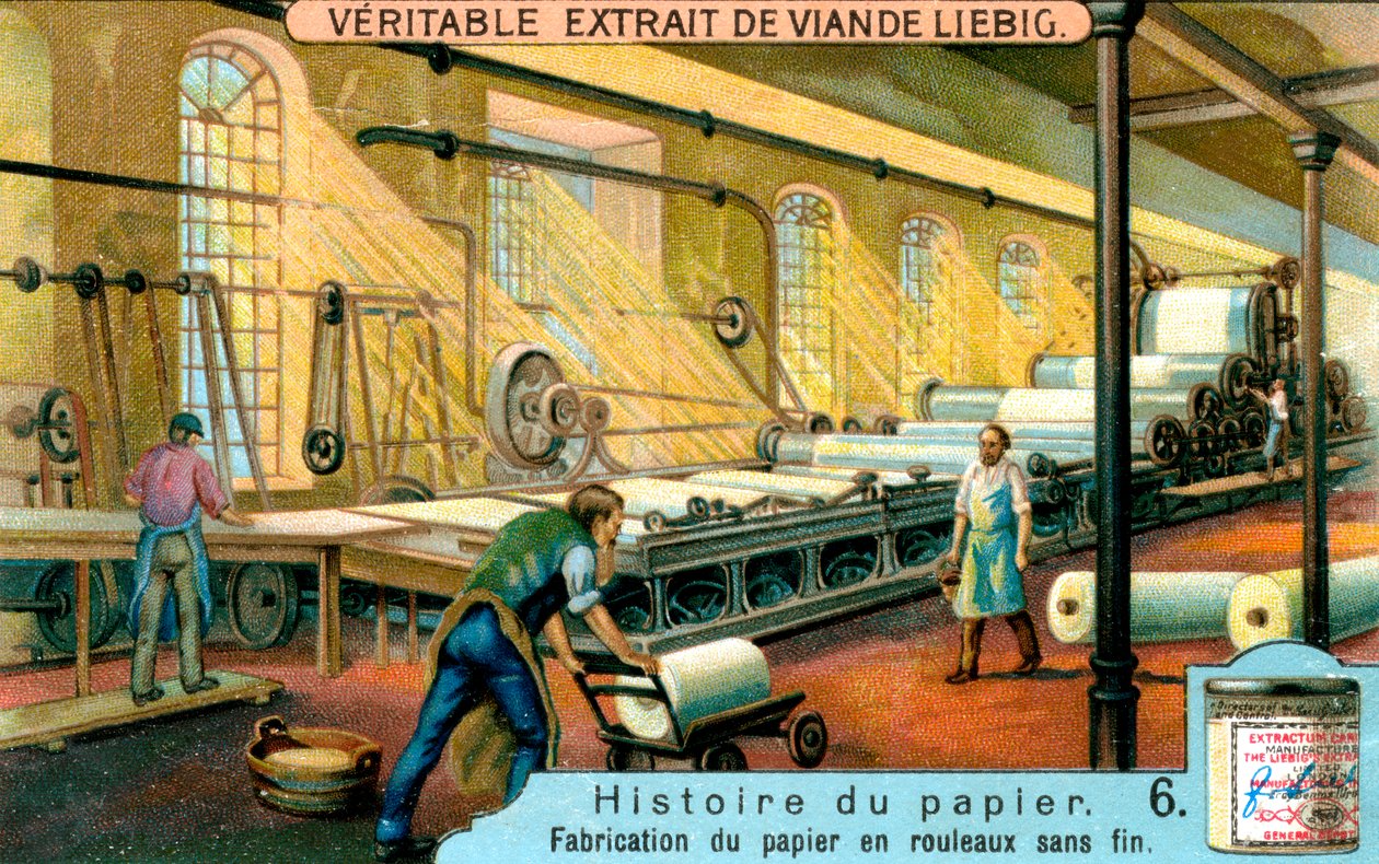 Papirhistorie: 6, c1900 av Unbekannt