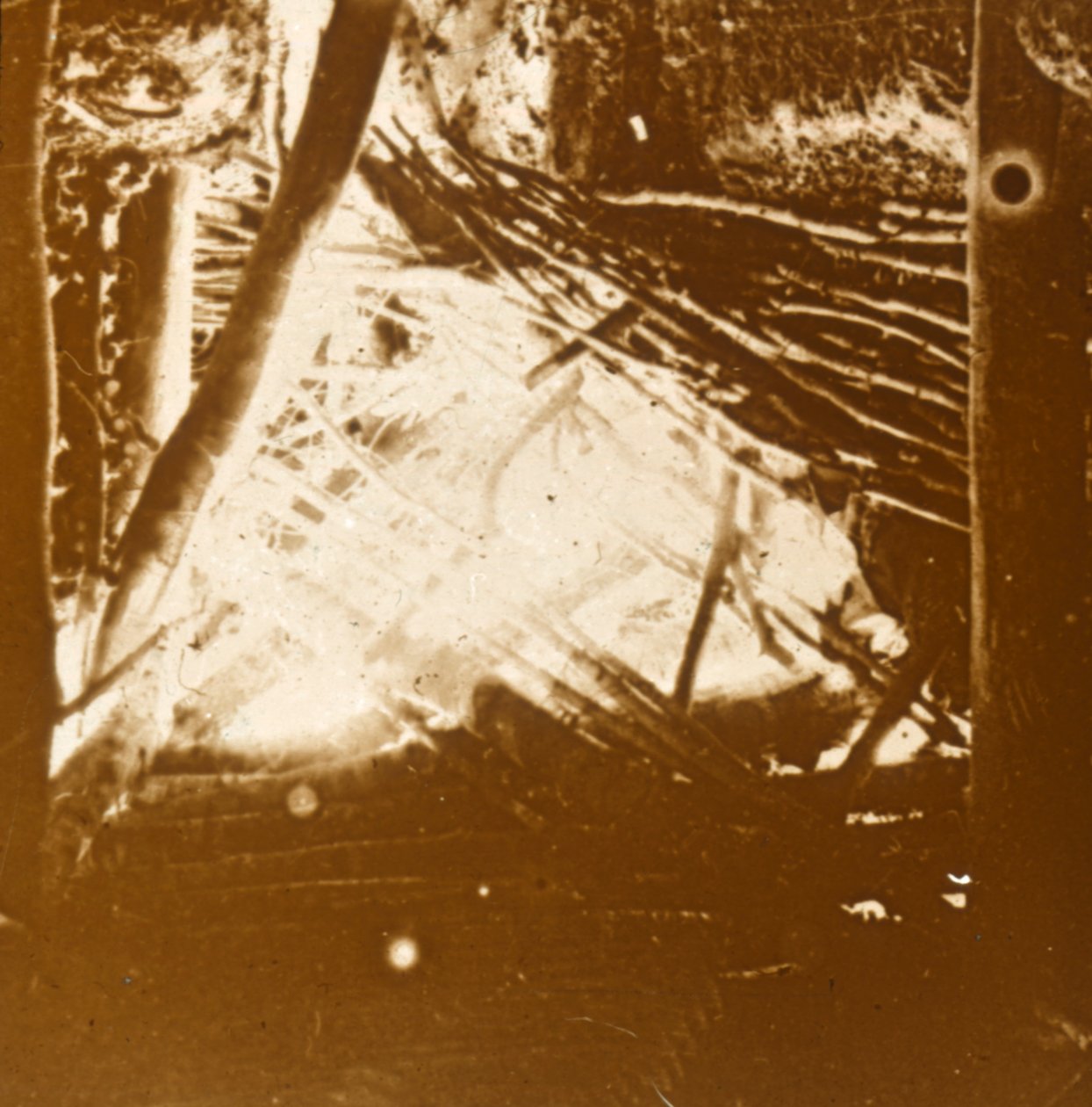 Treff fra en 75 automatisk luftvernkanon, c1914-c1918 av Unbekannt