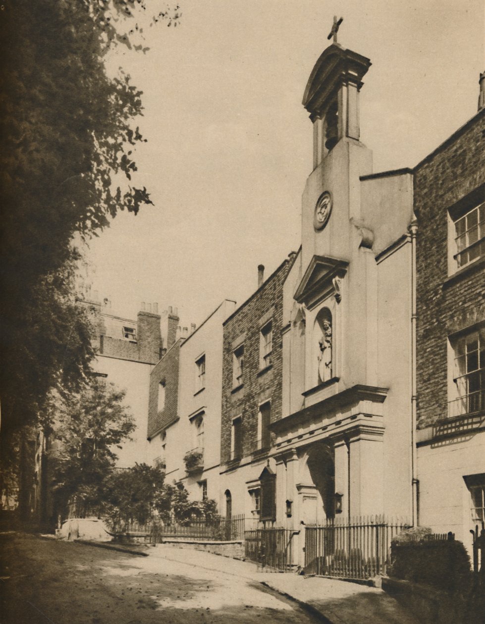 Holly Place, A Quiet By-Way på siden av Hampstead Hill, c1935. av Unbekannt