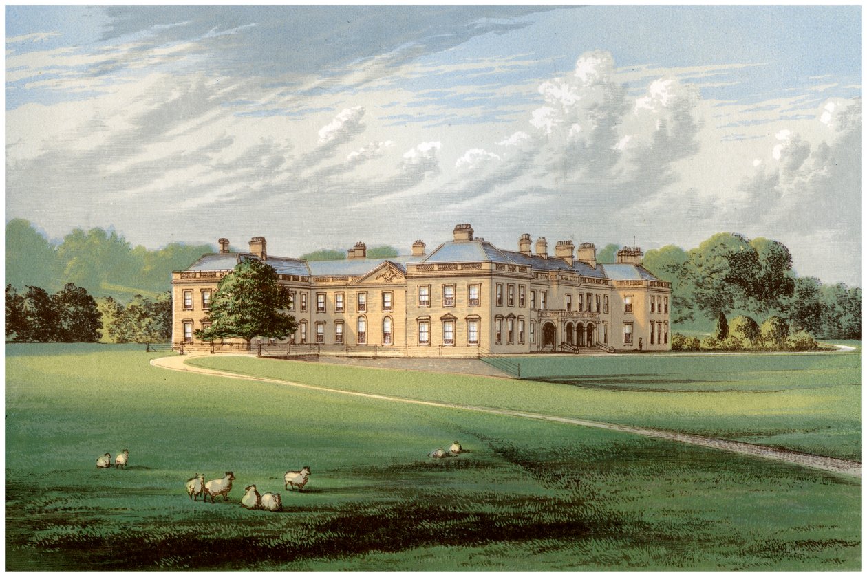 Holme Lacy, Herefordshire, hjemmet til Baronet Stanhope, c1880 av Unbekannt