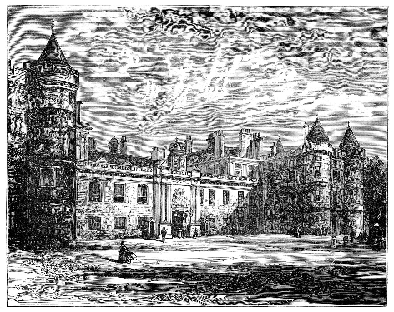 Holyrood Palace, Edinburgh, 1900 av Unbekannt