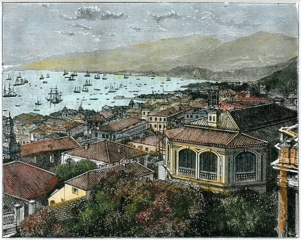 Hong Kong, ca 1880 av Unbekannt