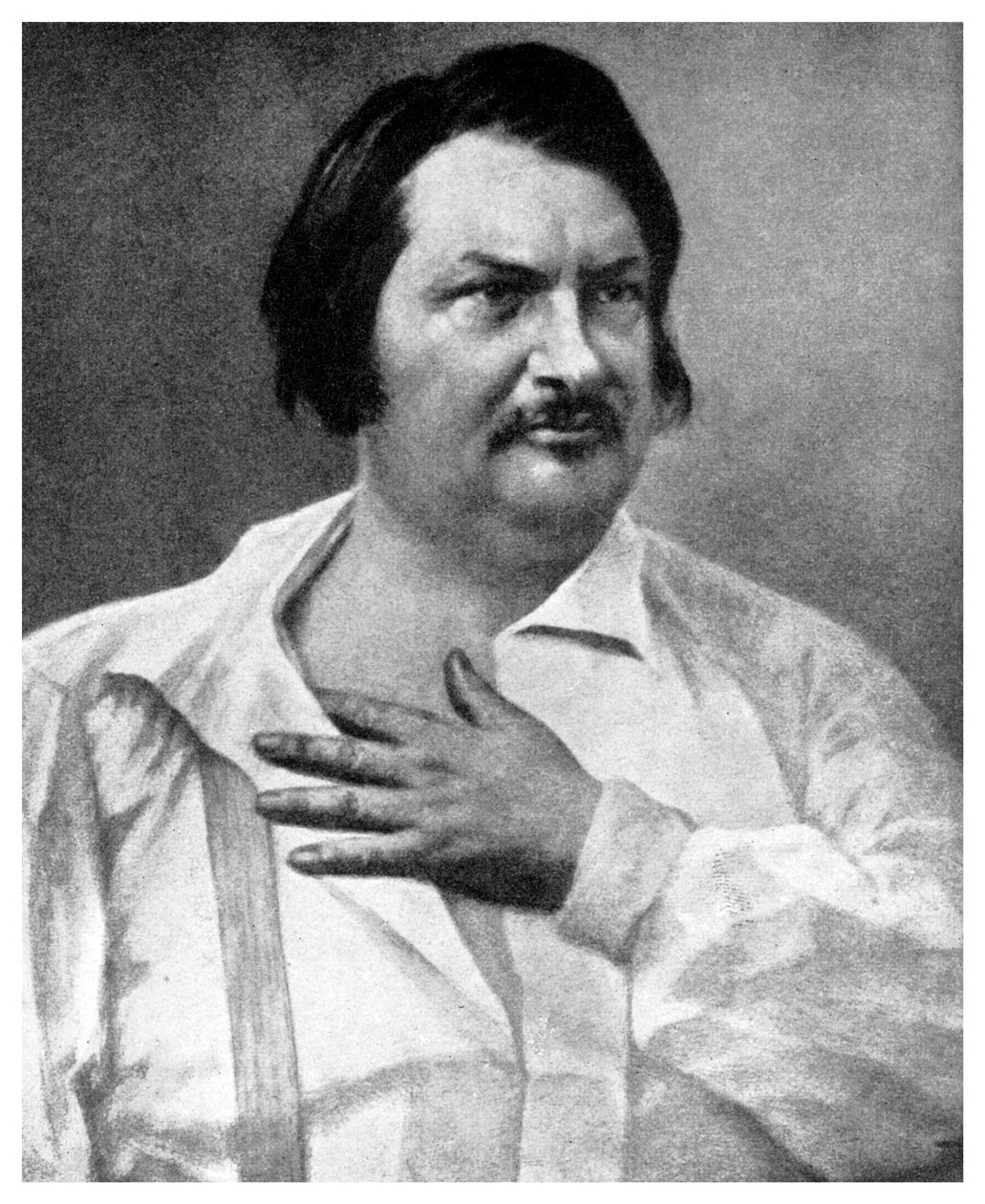 Honore de Balzac , fransk forfatter, 1800-tallet 1956 av Unbekannt