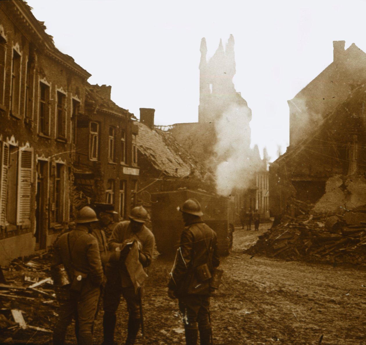 Hooglede, Flandern, Belgia, 1918 av Unbekannt