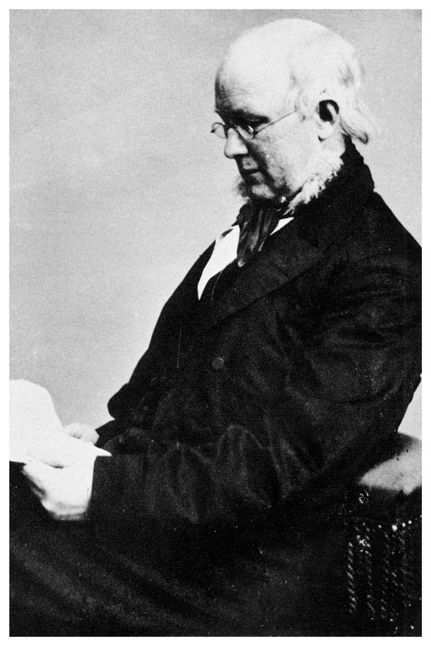 Horace Greeley , amerikansk avisredaktør og politiker, c1865 1955 av Unbekannt