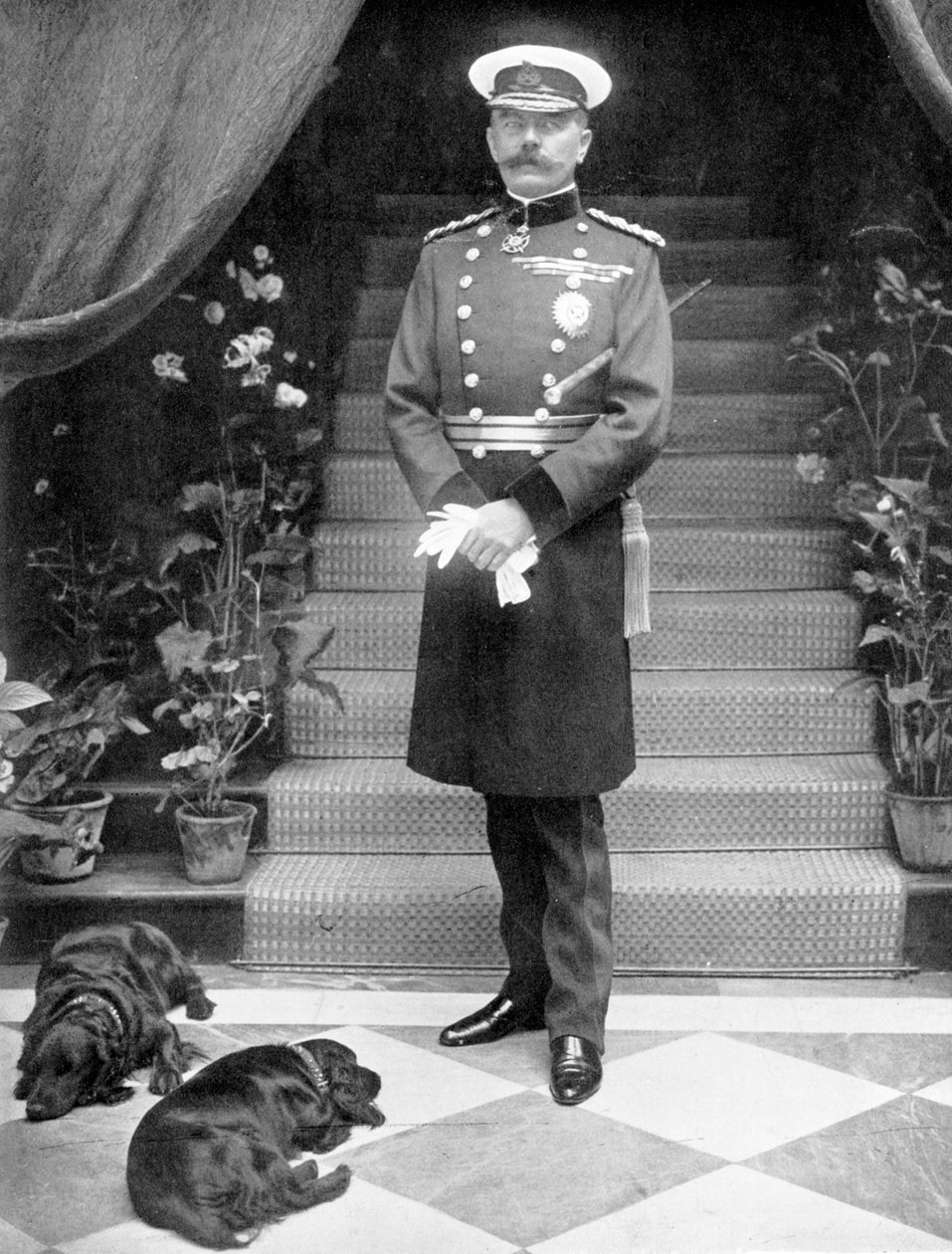 Horatio Herbert Kitchener 1850-1916, irskfødt britisk soldat og statsmann av Unbekannt