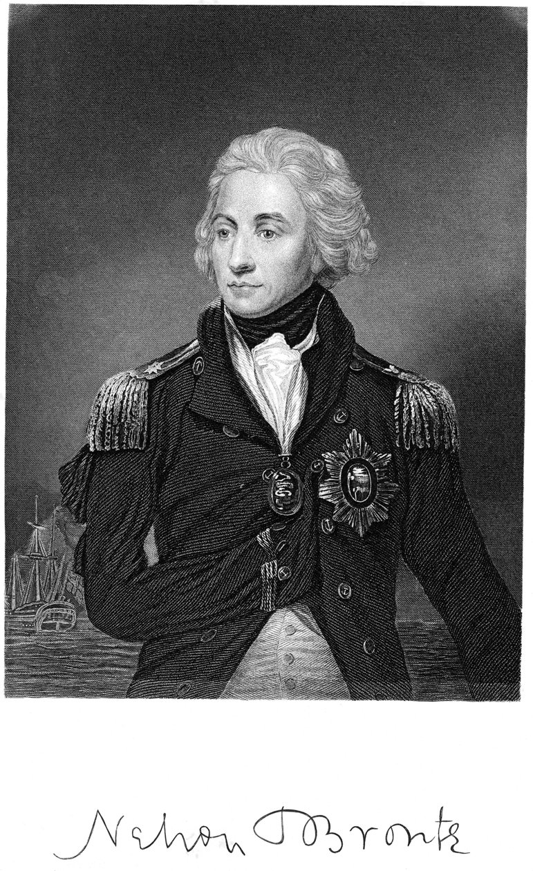 Horatio Nelson, 1. Viscount Nelson, engelsk marinesjef av Unbekannt