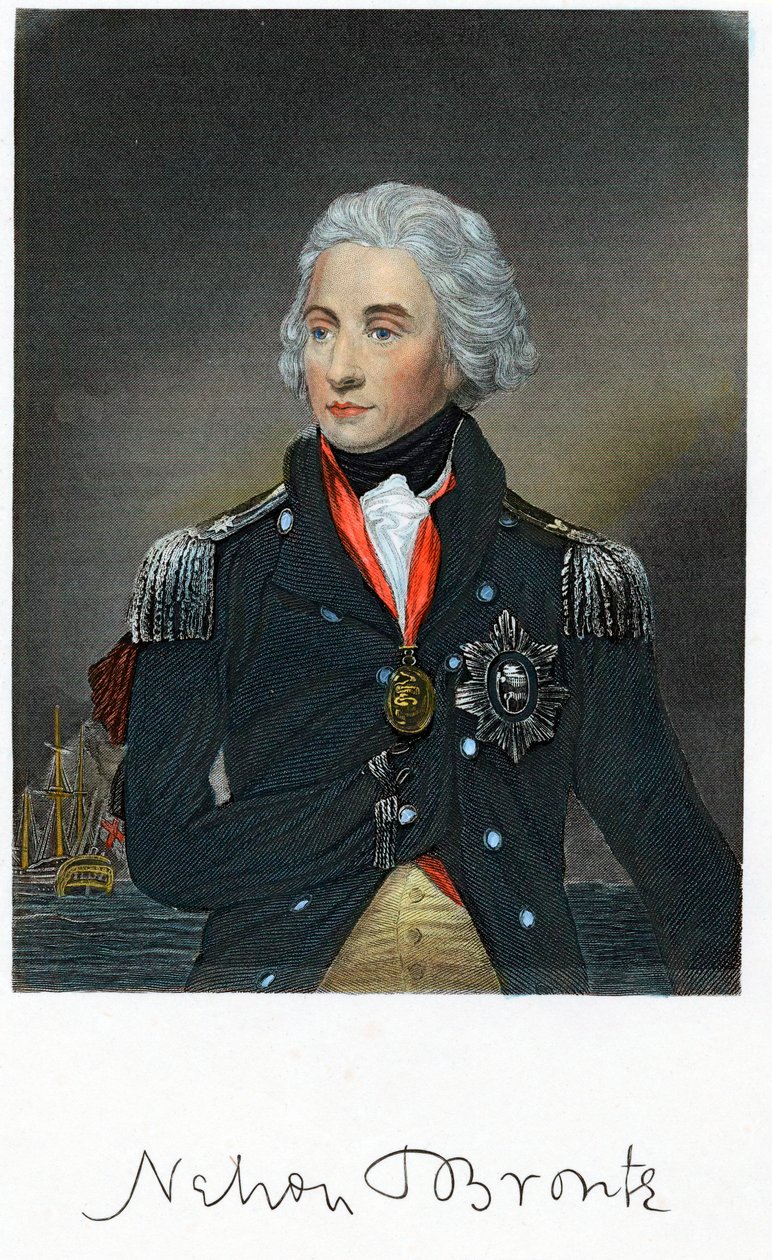 Horatio Nelson, 1. Viscount Nelson, engelsk marinesjef av Unbekannt