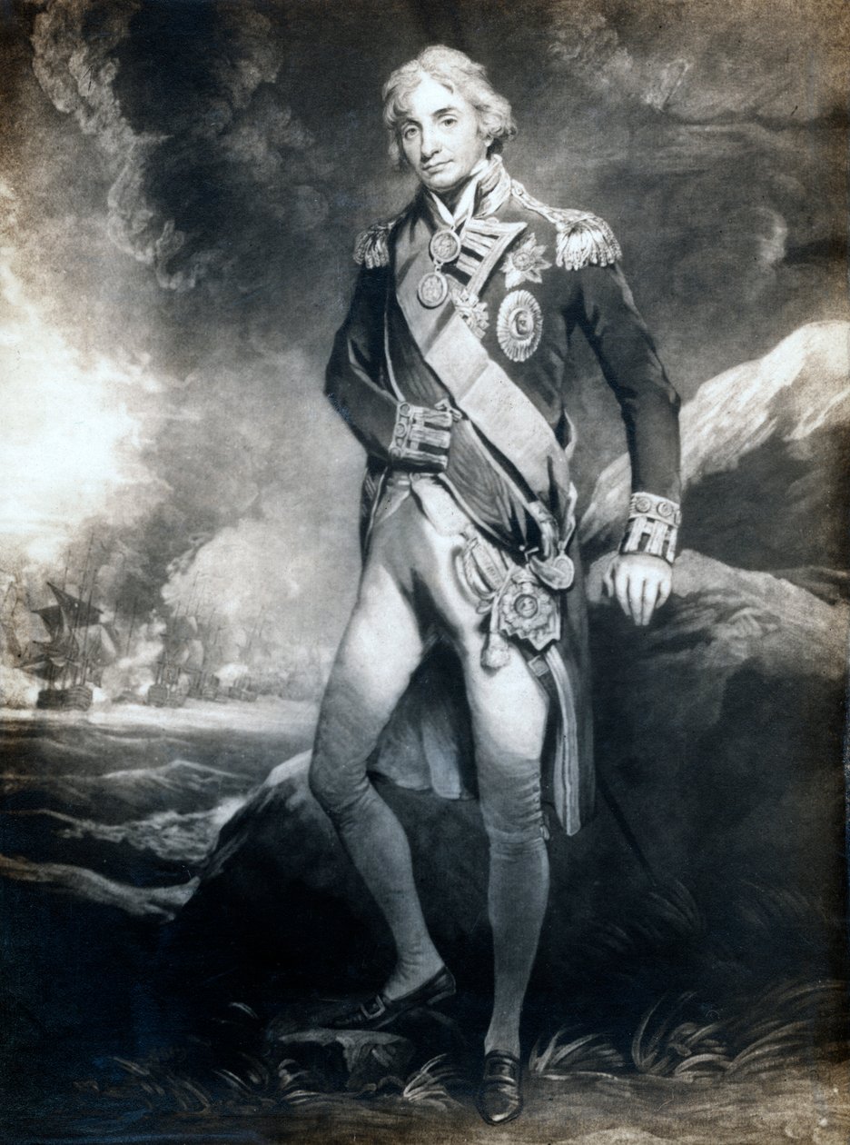 Horatio Nelson, 1. Viscount Nelson, engelsk marinekommandør, 1800-tallet av Unbekannt