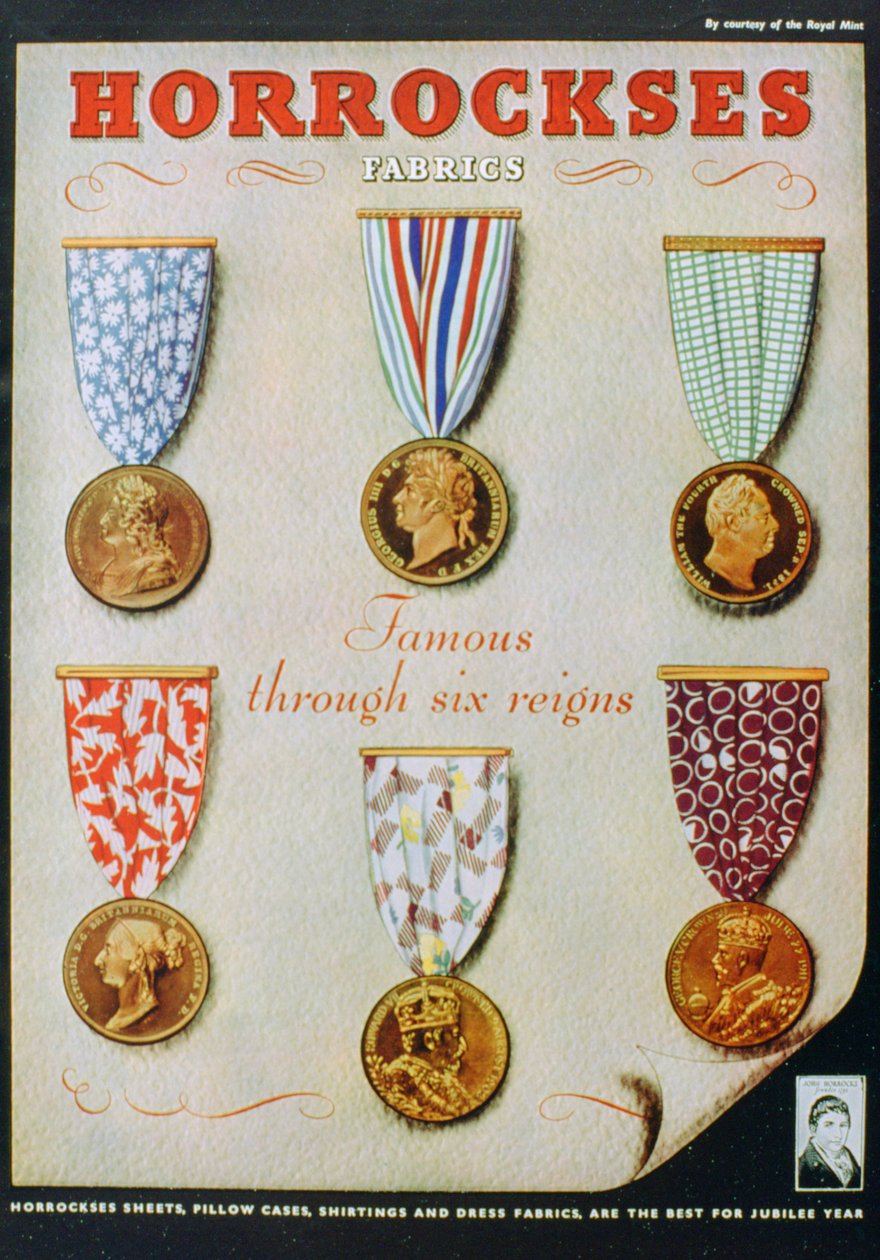 Horrockses-stoffer, 1935 av Unbekannt