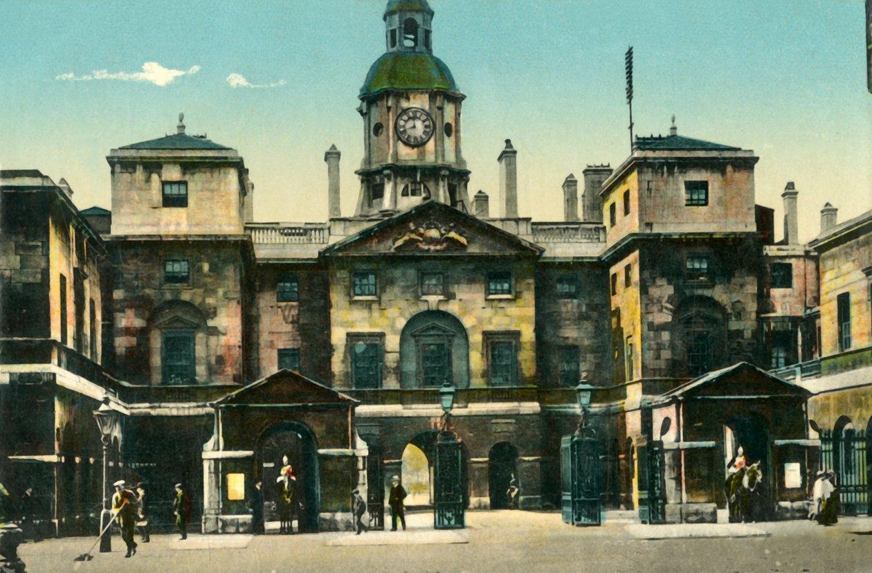 Horse Guards, Whitehall, London, c1910. av Unbekannt