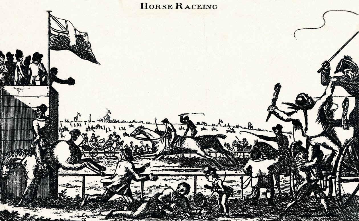 Hesteveddeløp, c1804, 1903 av Unbekannt
