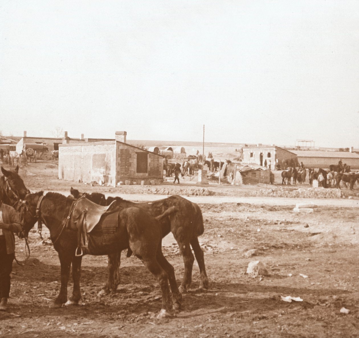 Hester, Somme-Tourbe, Nord-Frankrike, c1914-c1918 av Unbekannt