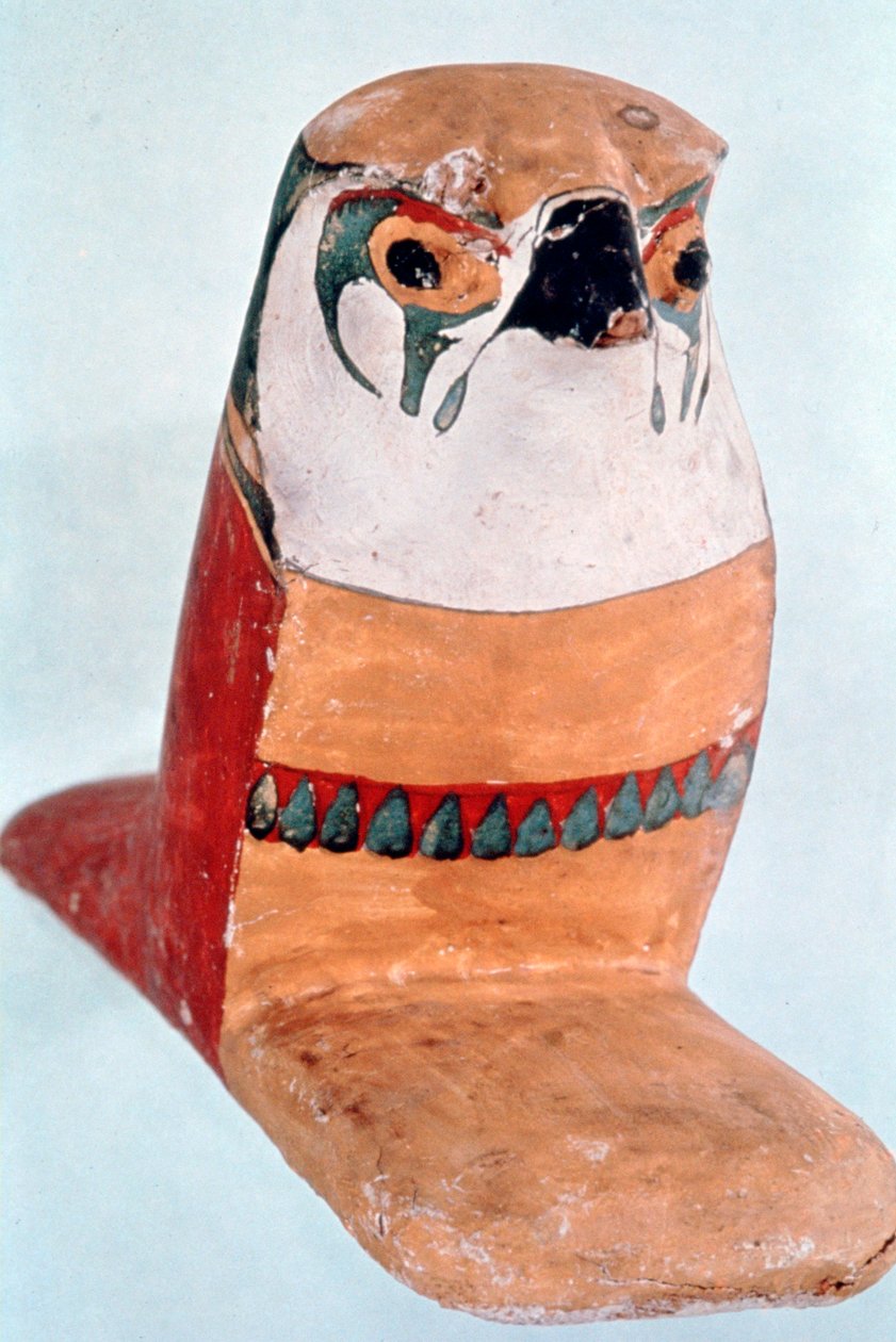 Horusfalk fra Theben, Egypt, 1200-1100-tallet f.Kr av Unbekannt